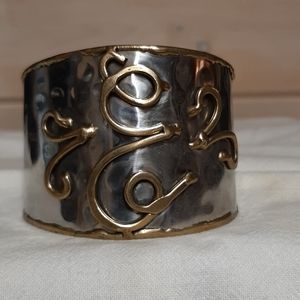Handmade adjustable cuff bracelet